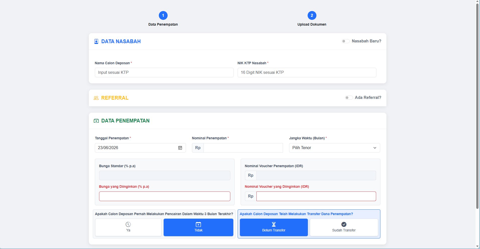 Dashboard UI